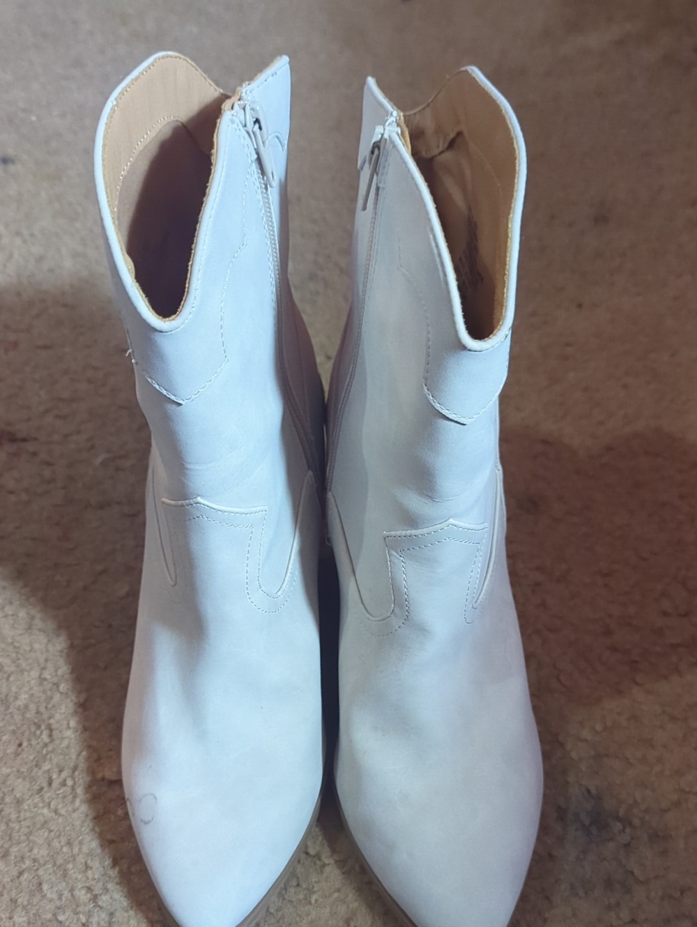 Lauren Conrad White Boots
